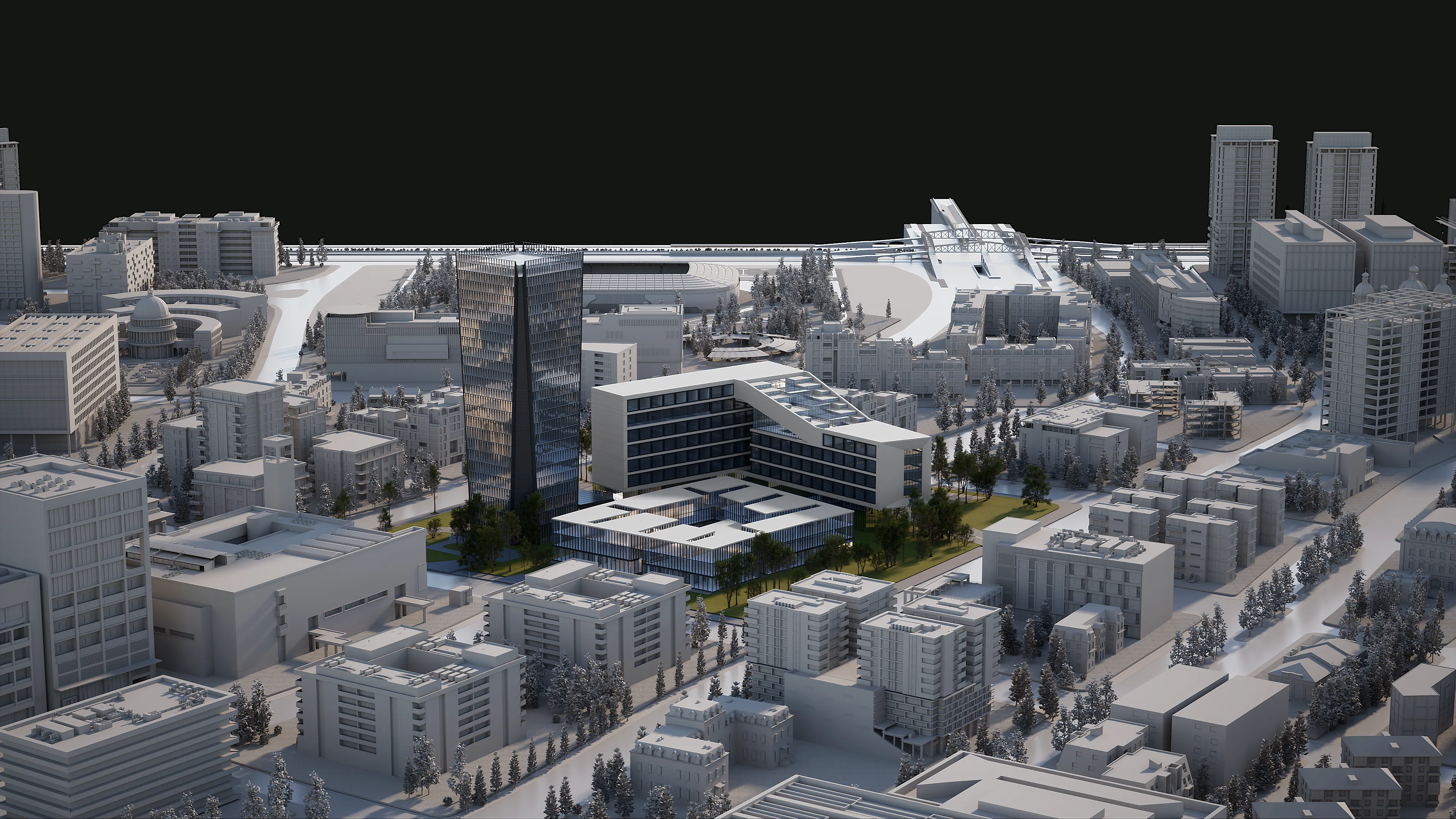 3d render of a house