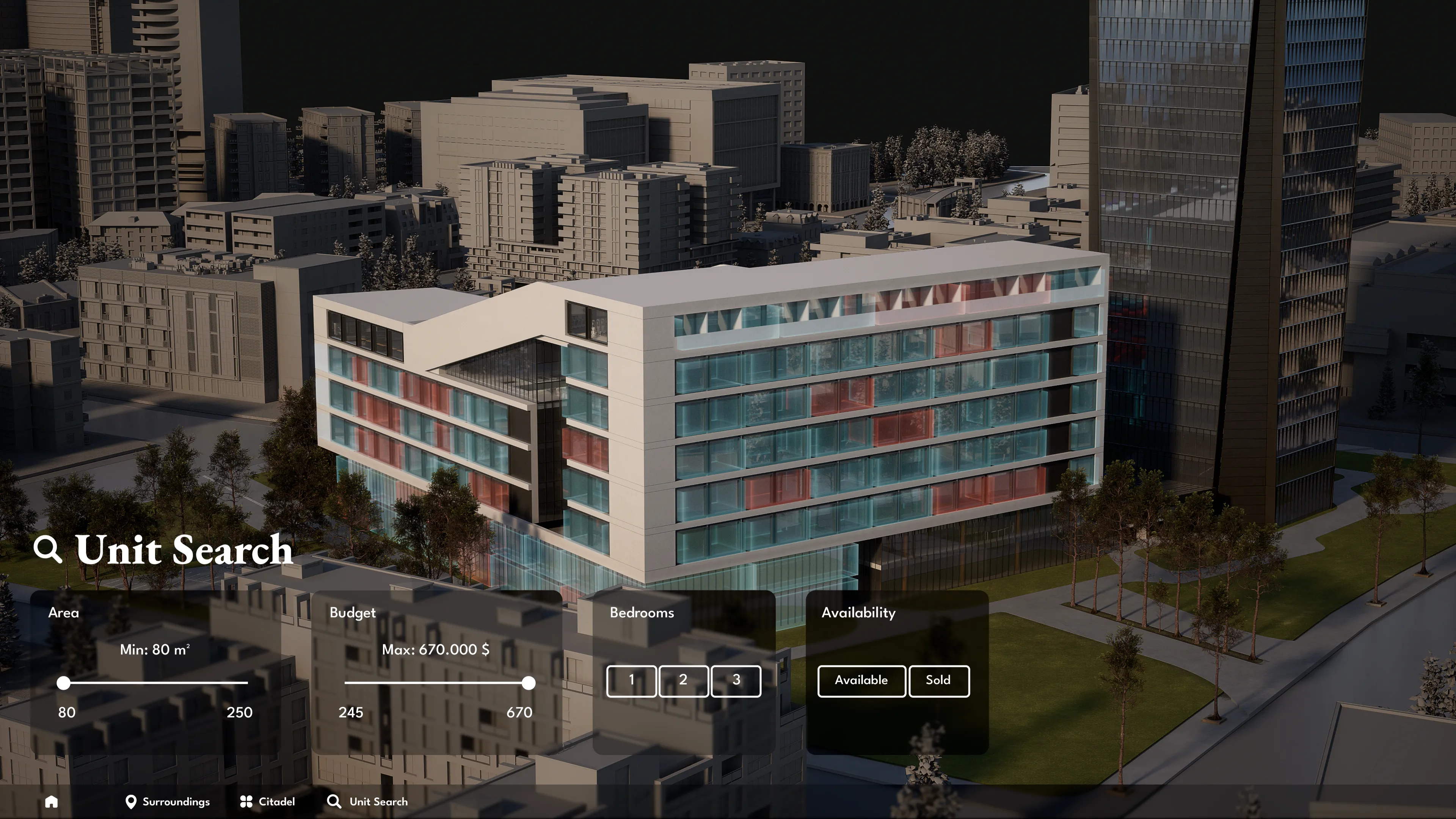 3d render of a house exterior