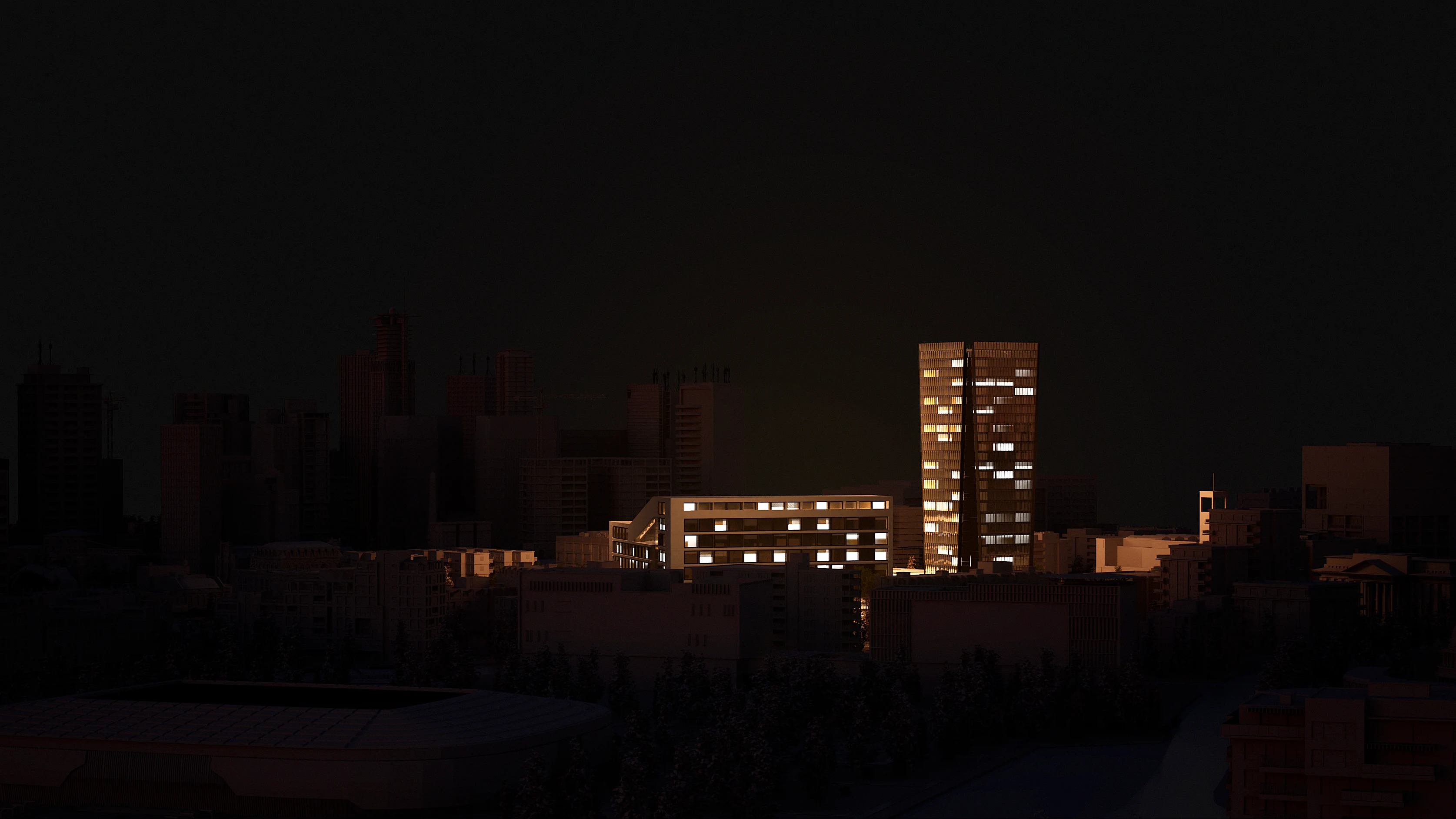 3d render of a house