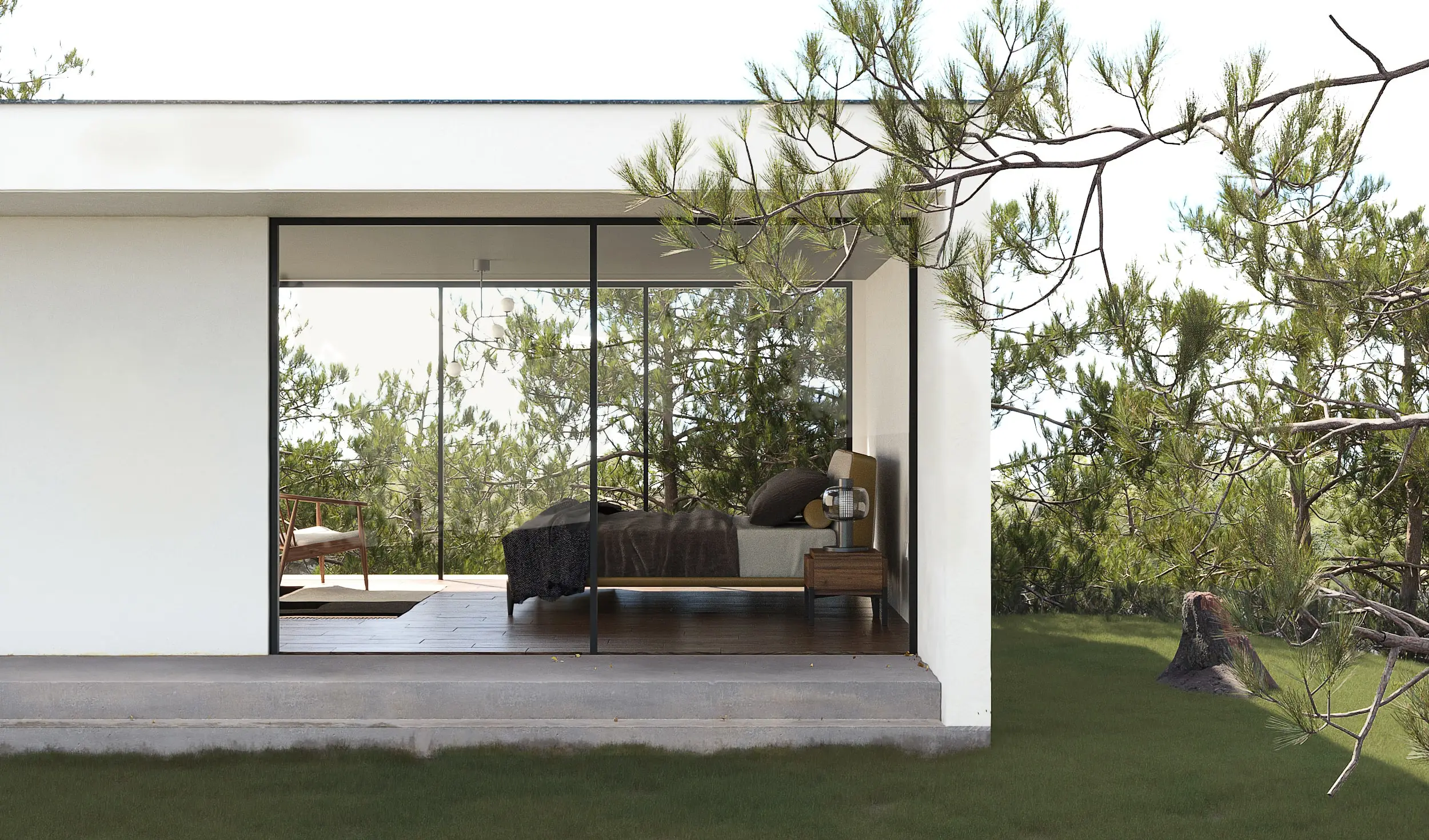 3d render of a house